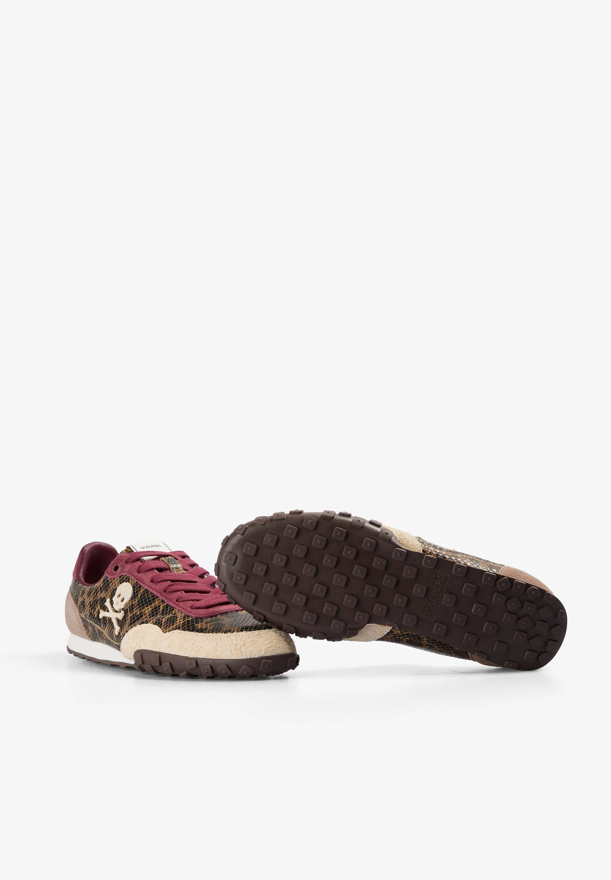 MATCHING ANIMAL-PRINT SNEAKERS