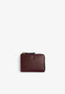 LEATHER COIN PURSE WITH ZIP