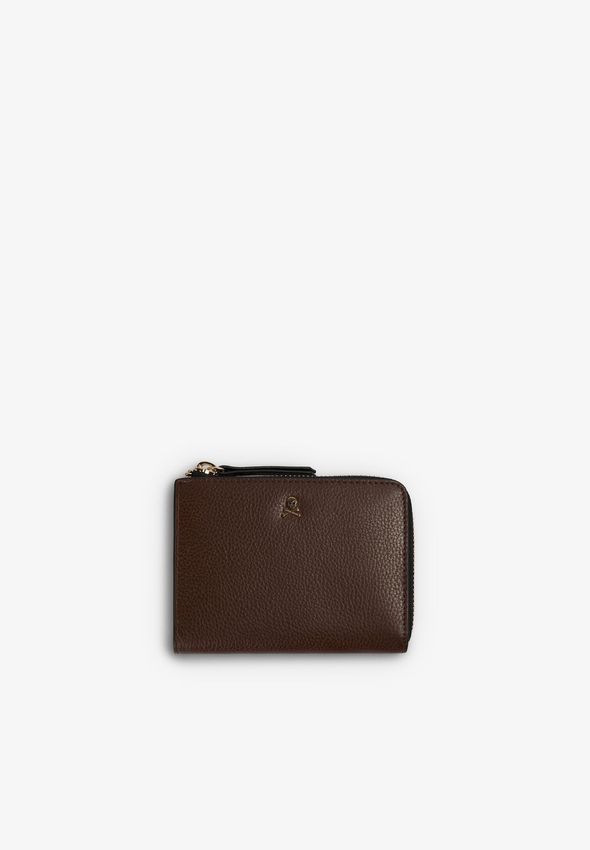 LEATHER COIN PURSE WITH ZIP