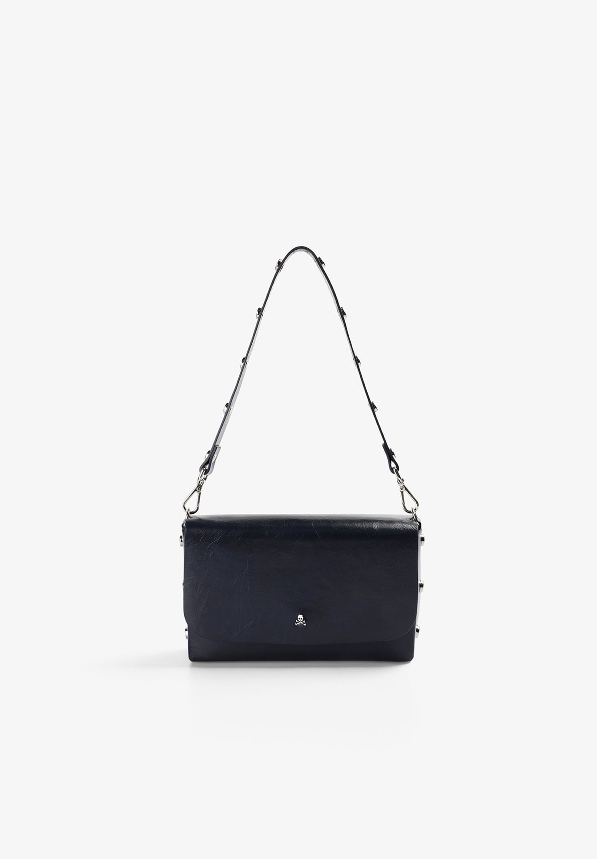 LEATHER MINI FLAP BAG