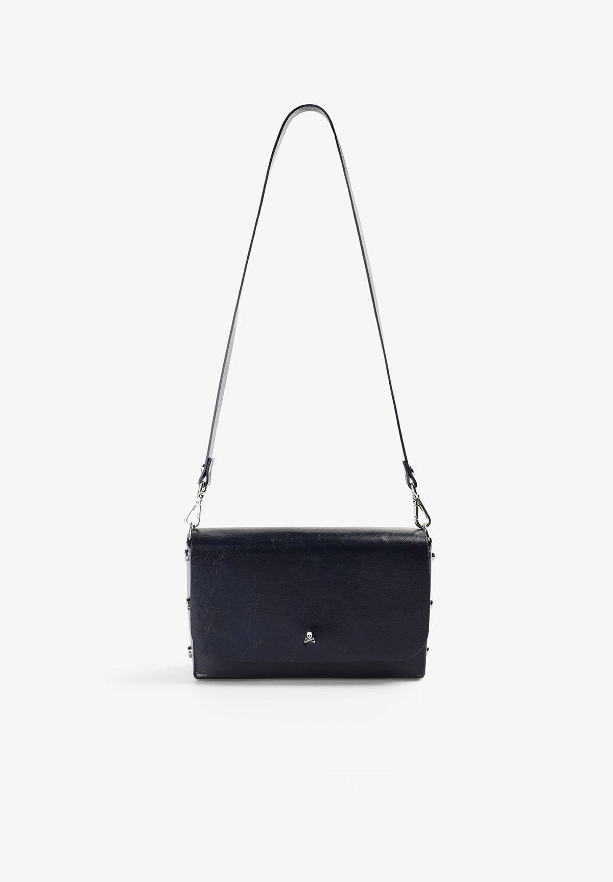 LEATHER MINI FLAP BAG