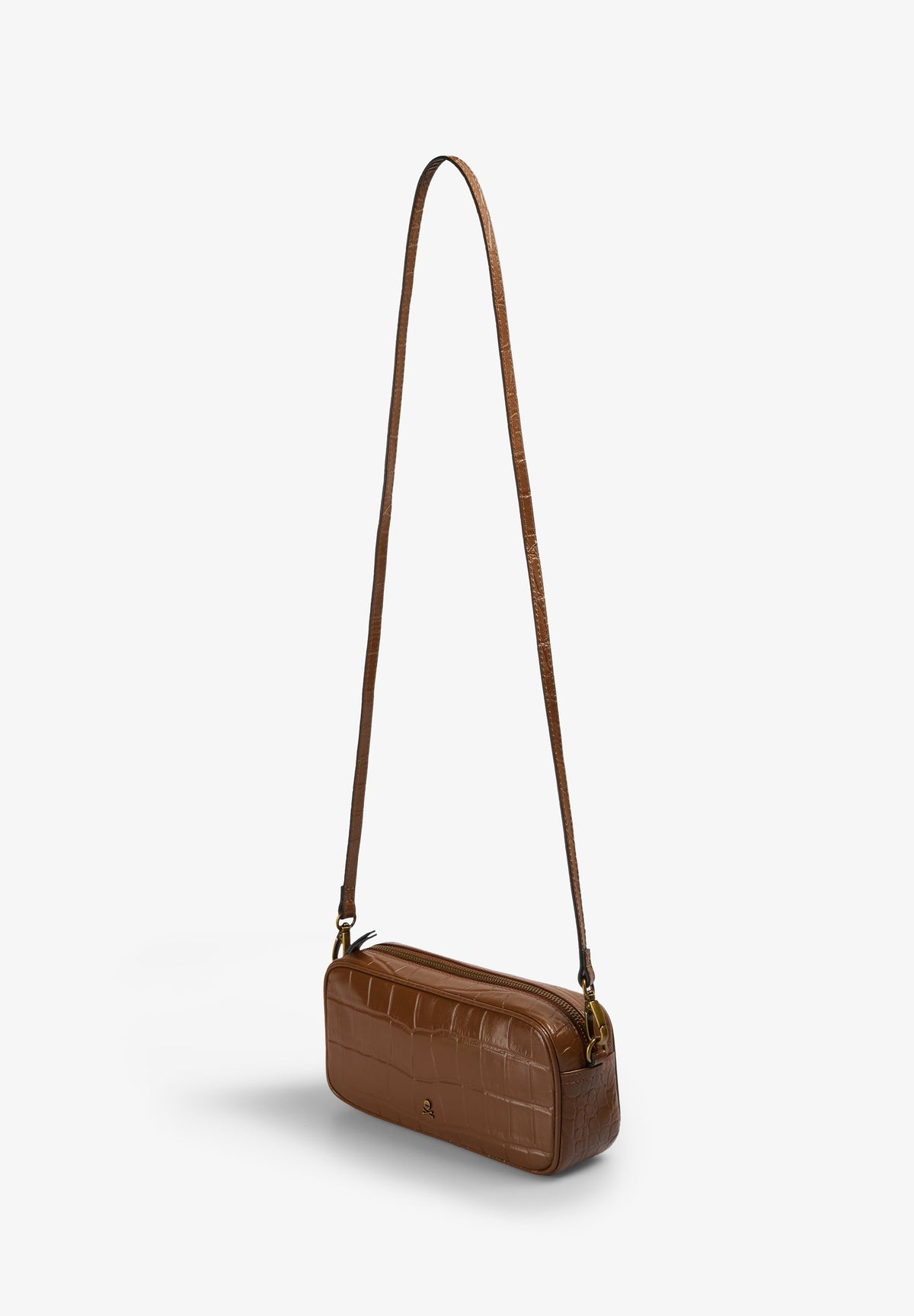 BAGUETTE LEATHER BAG