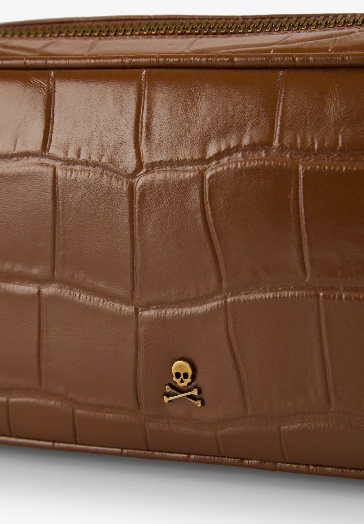 BAGUETTE LEATHER BAG