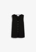 BUTTONED KNIT VEST
