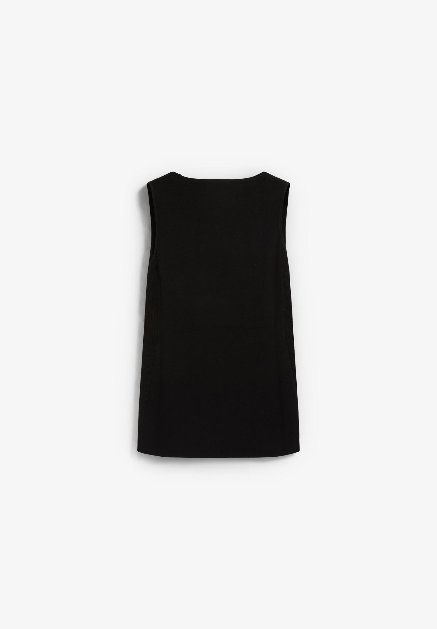 BUTTONED KNIT VEST