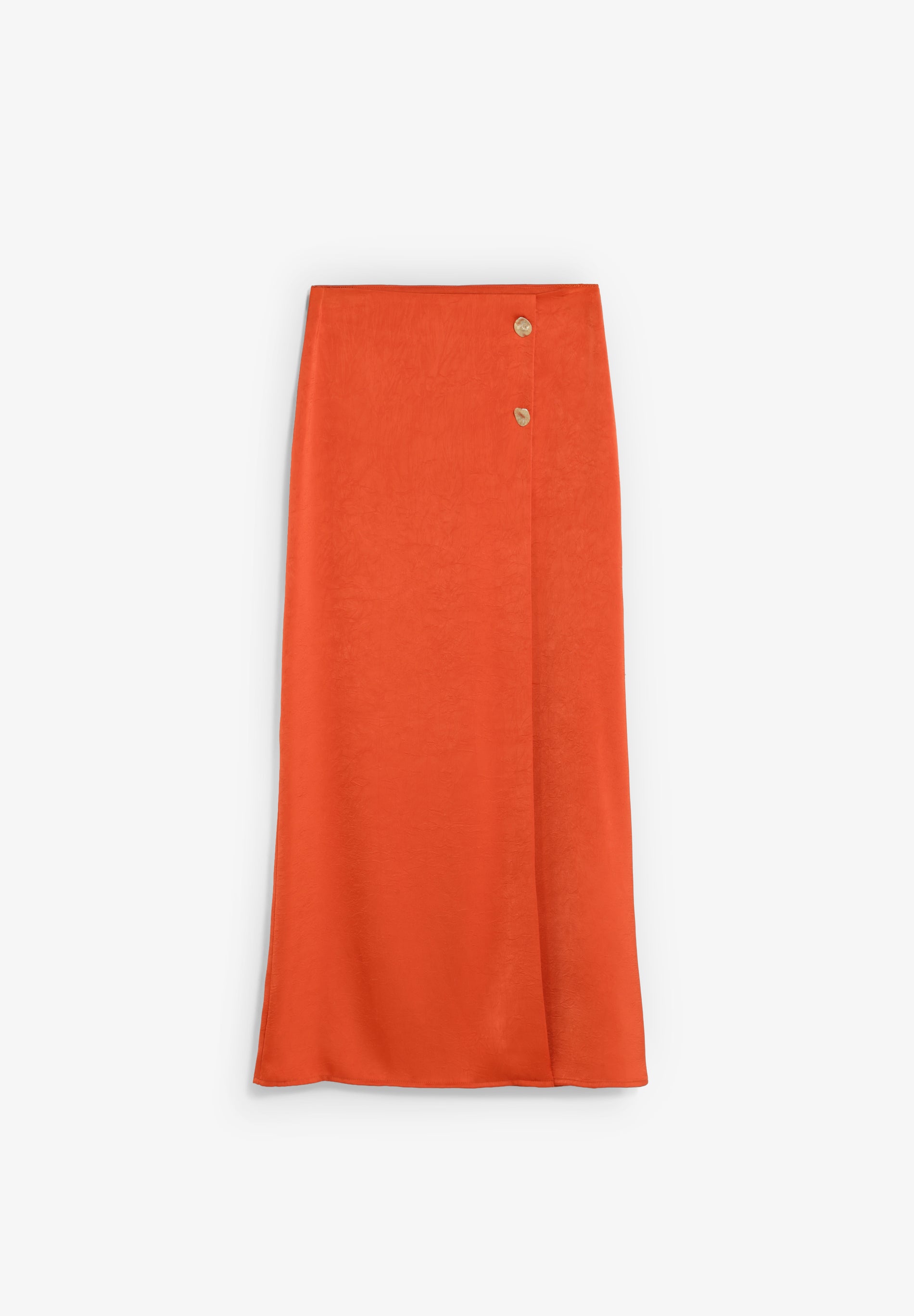 STRAIGHT SATIN SKIRT