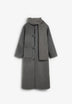 SCHANDMADE REVERSIBLE SCARF COAT