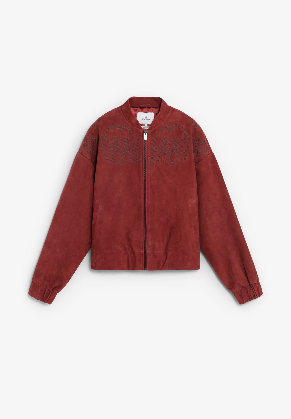 SCLEATHER SUEDE BOMBER JACKET