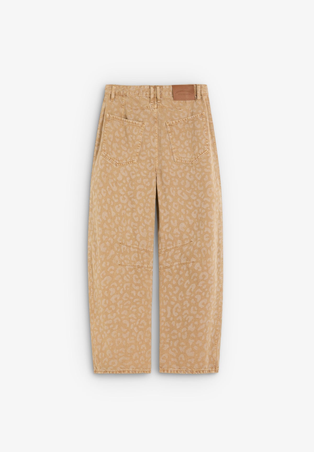 ANIMAL PRINT BALLOON JEANS