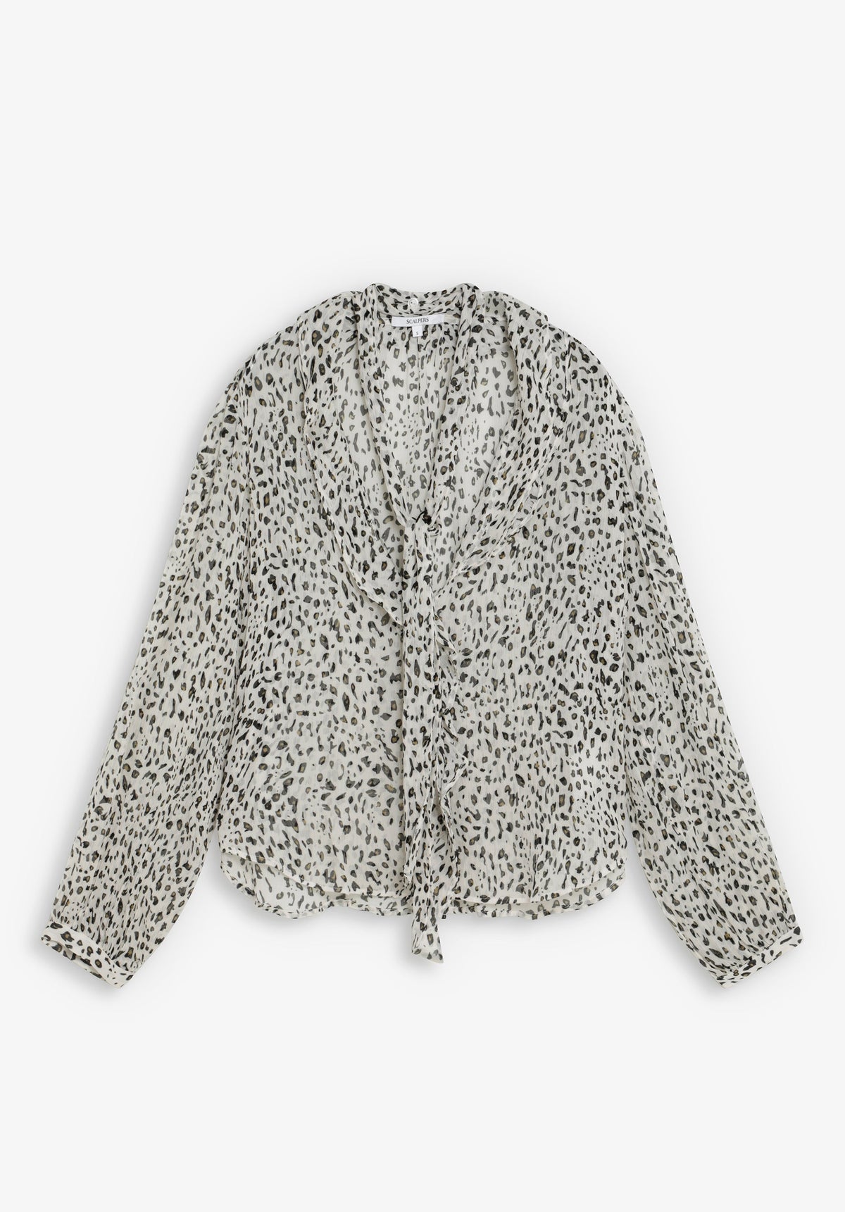 PRINTED FLOWING BLOUSE
