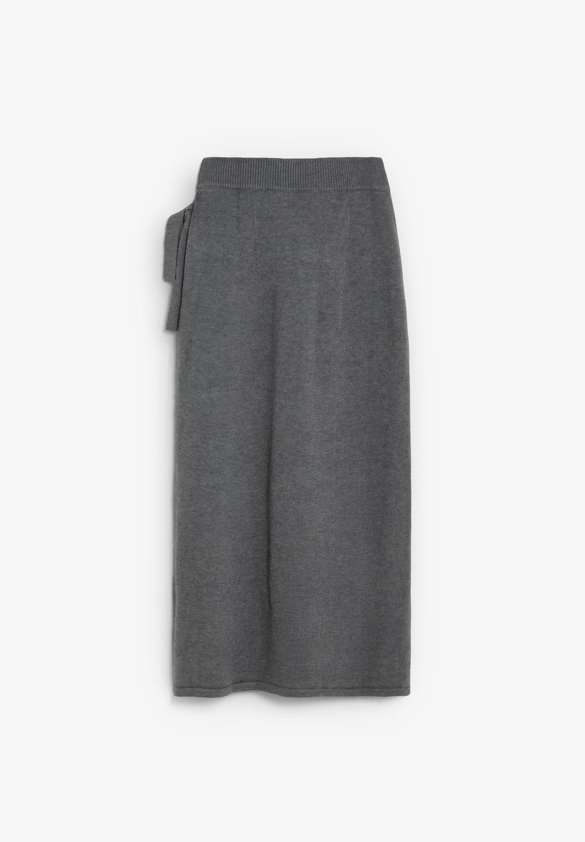 KNIT SKIRT WITH PEARLS