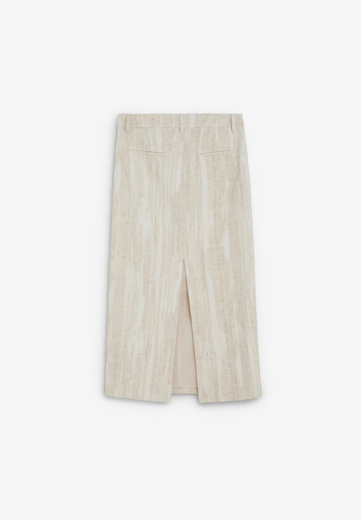 STRAIGHT RUSTIC SKIRT