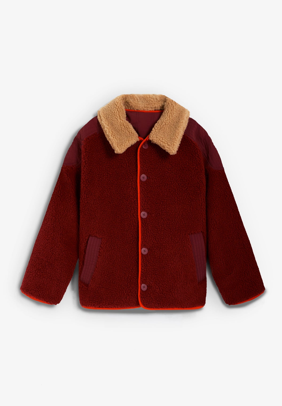 REVERSIBLE SHEARLING JACKET