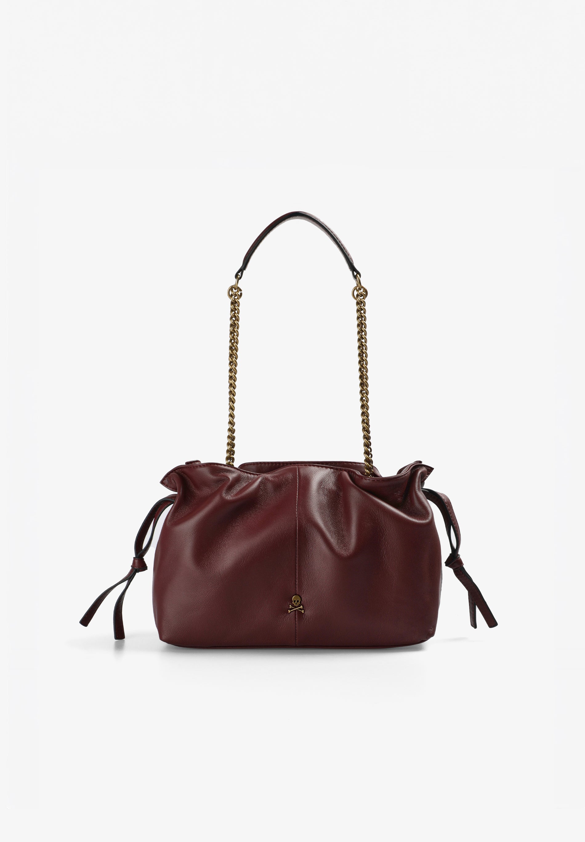 LEATHER BAG WITH STRAPS