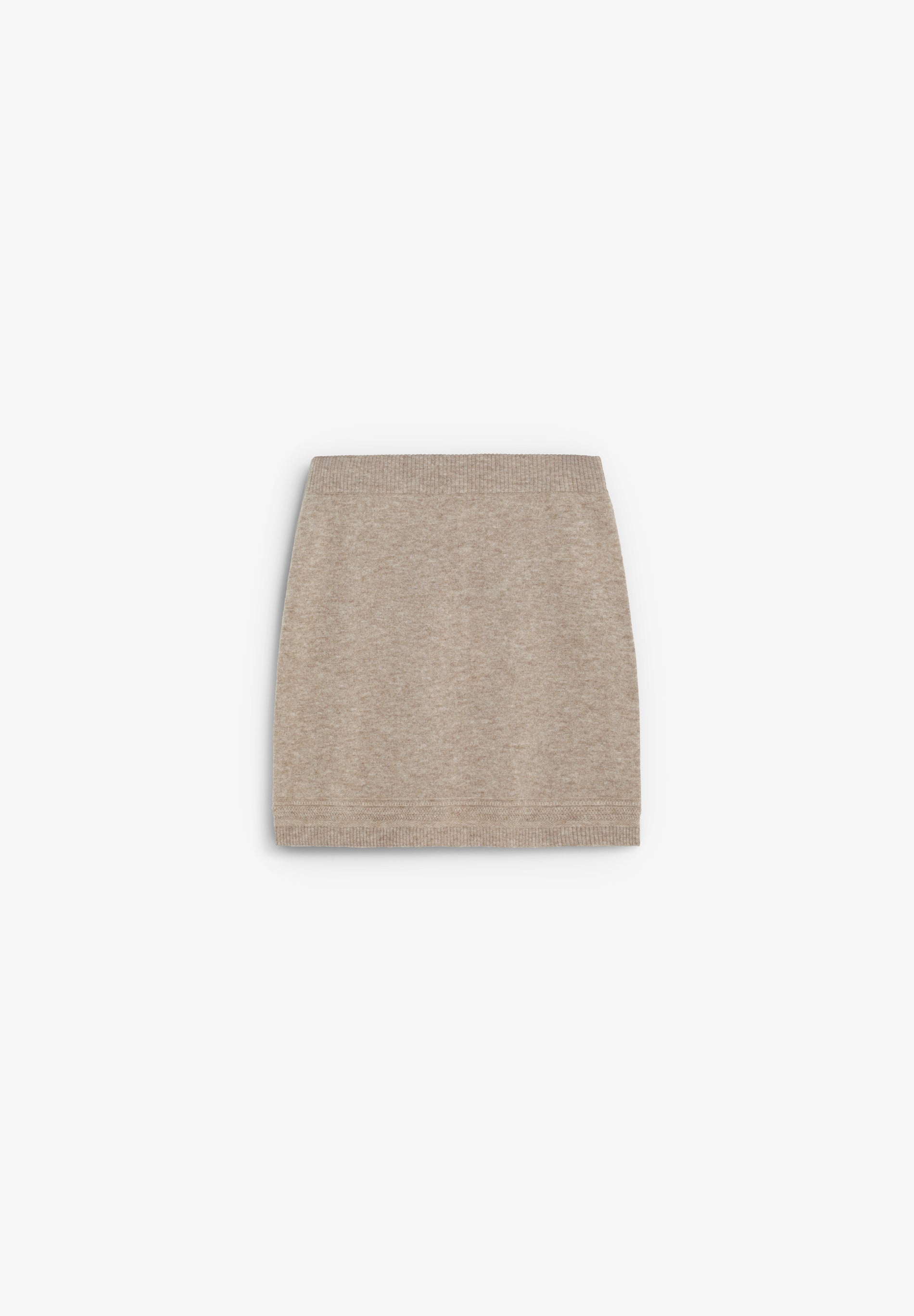 KNIT MINI SKIRT