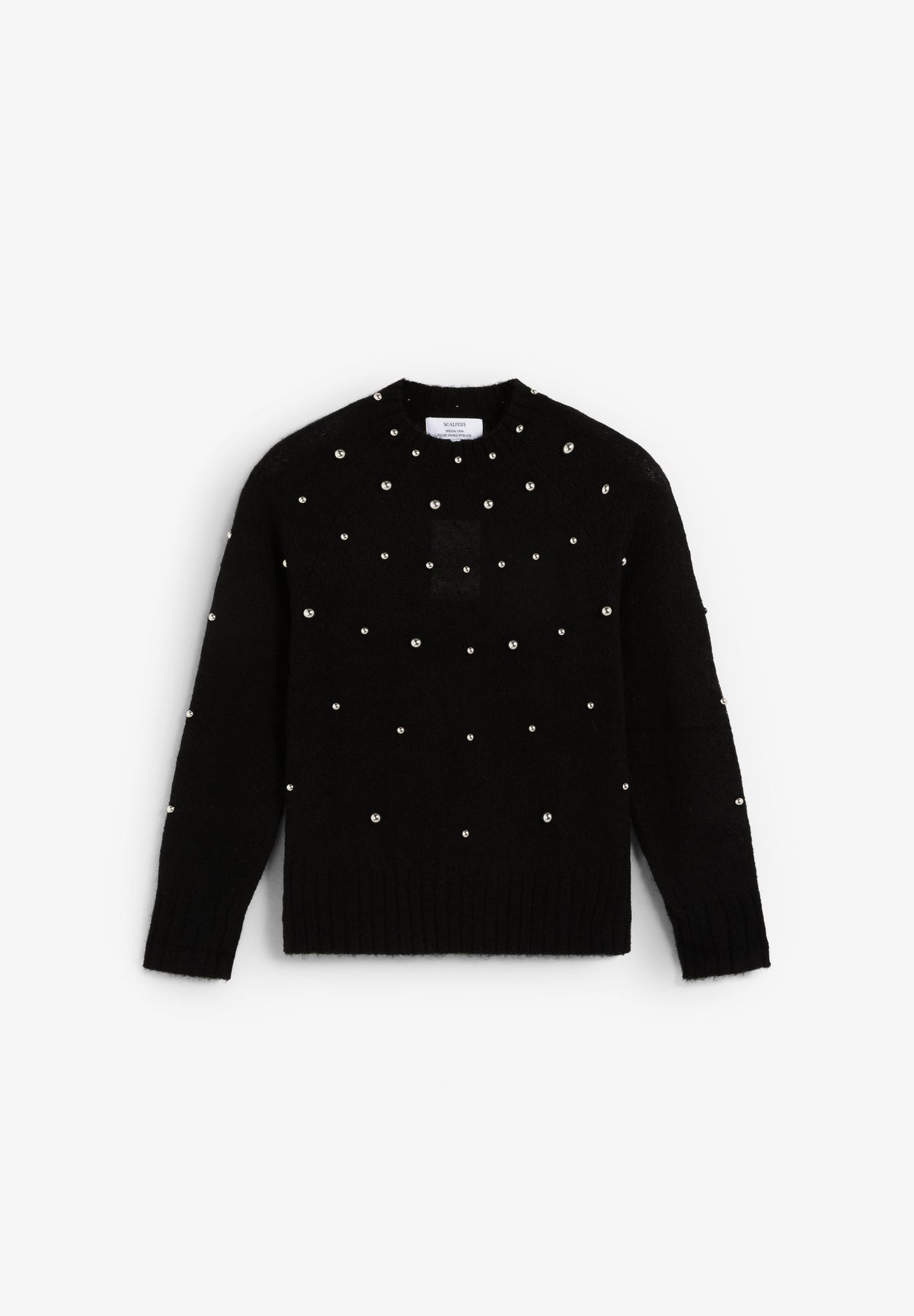 STUDDED DETAIL SWEATER
