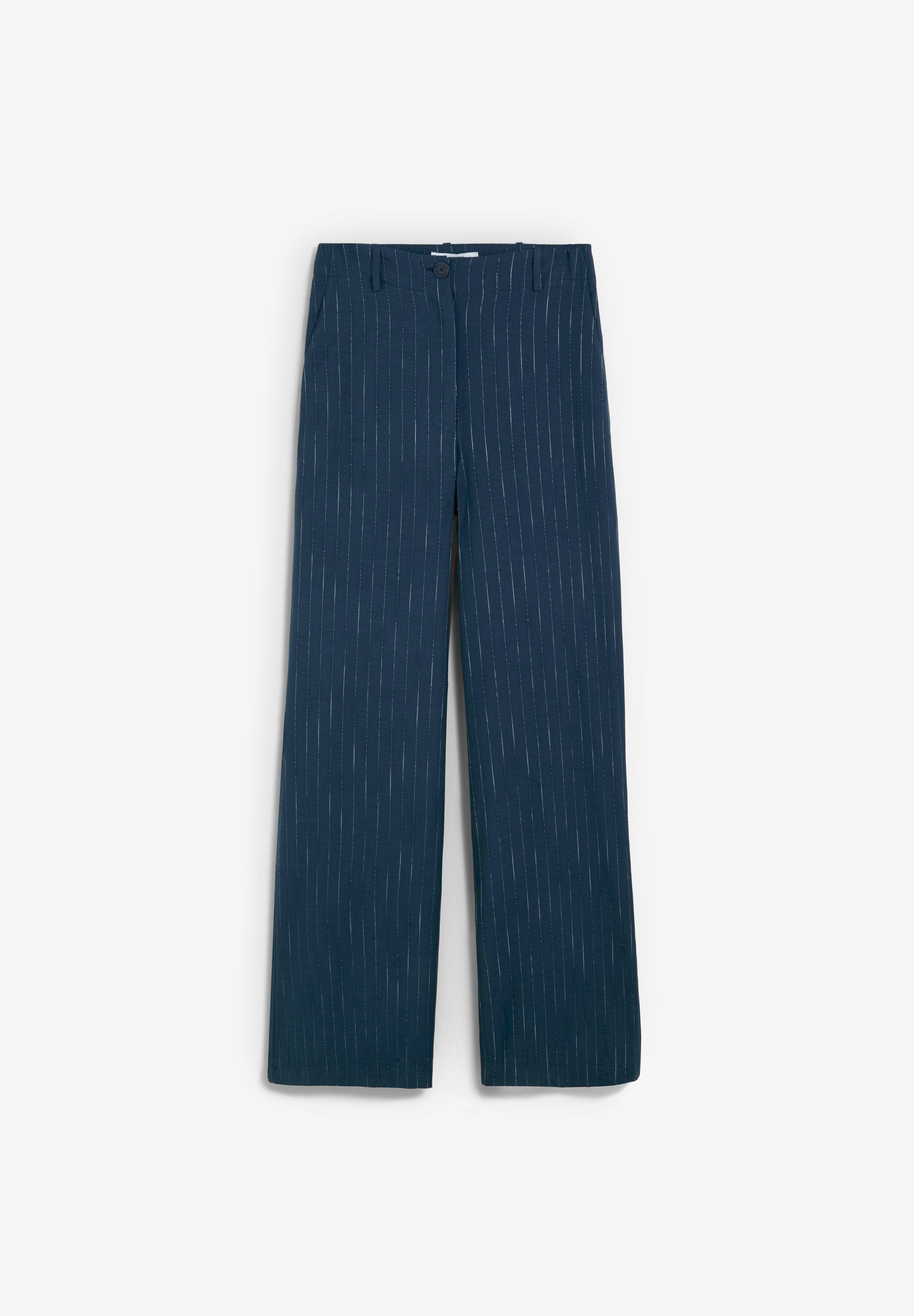 STRIPED LUREX TROUSERS