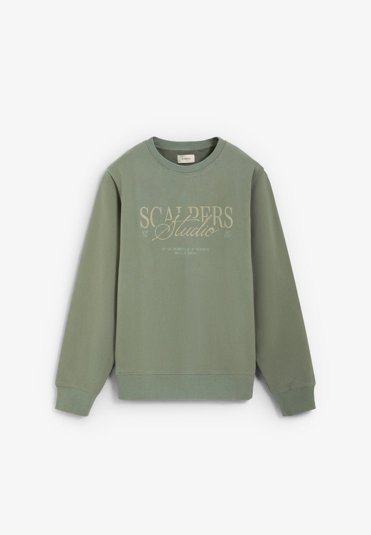 REGULAR FIT SWEATSHIRT WITH FRONT PRINT