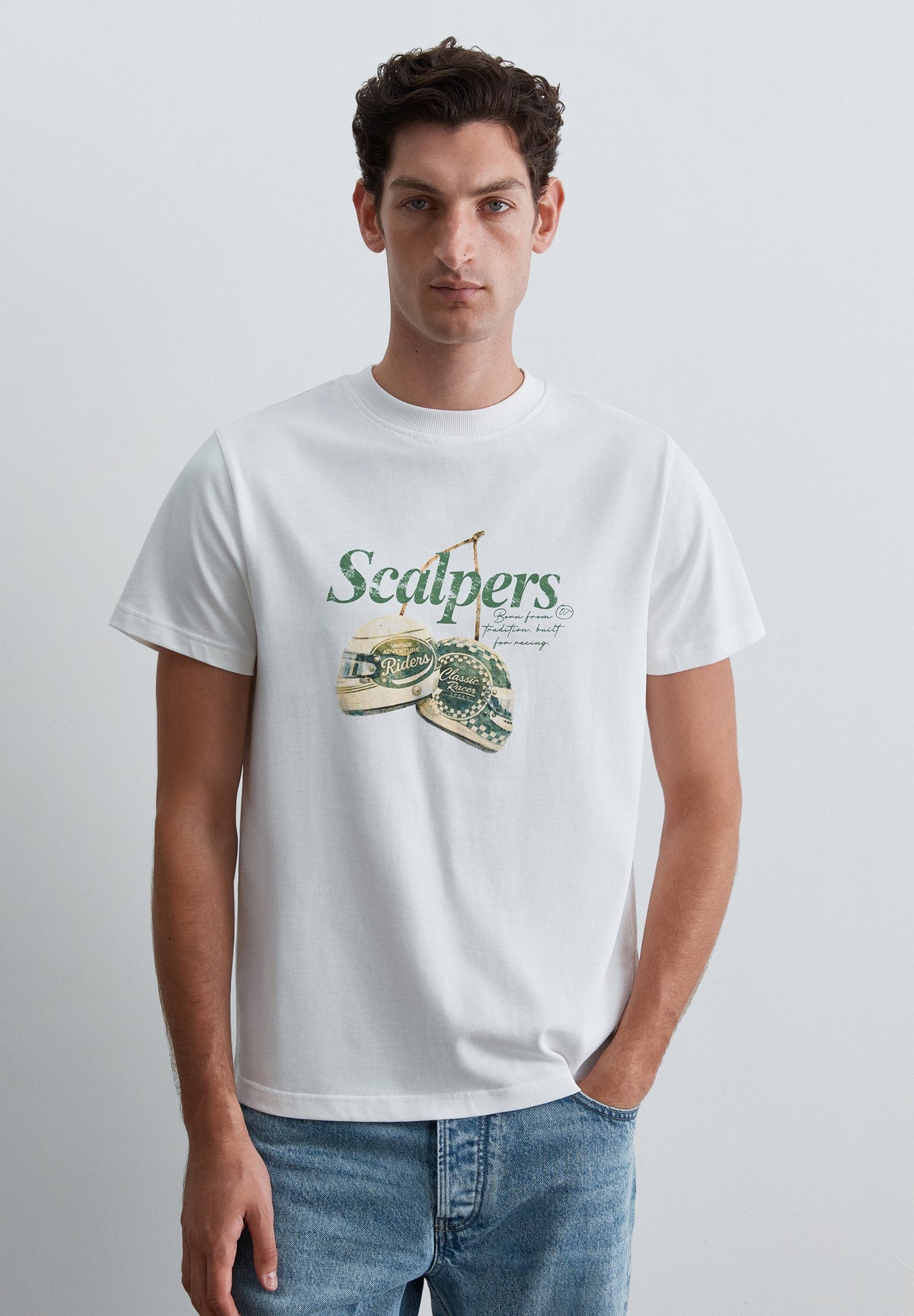 RACING PRINT T-SHIRT