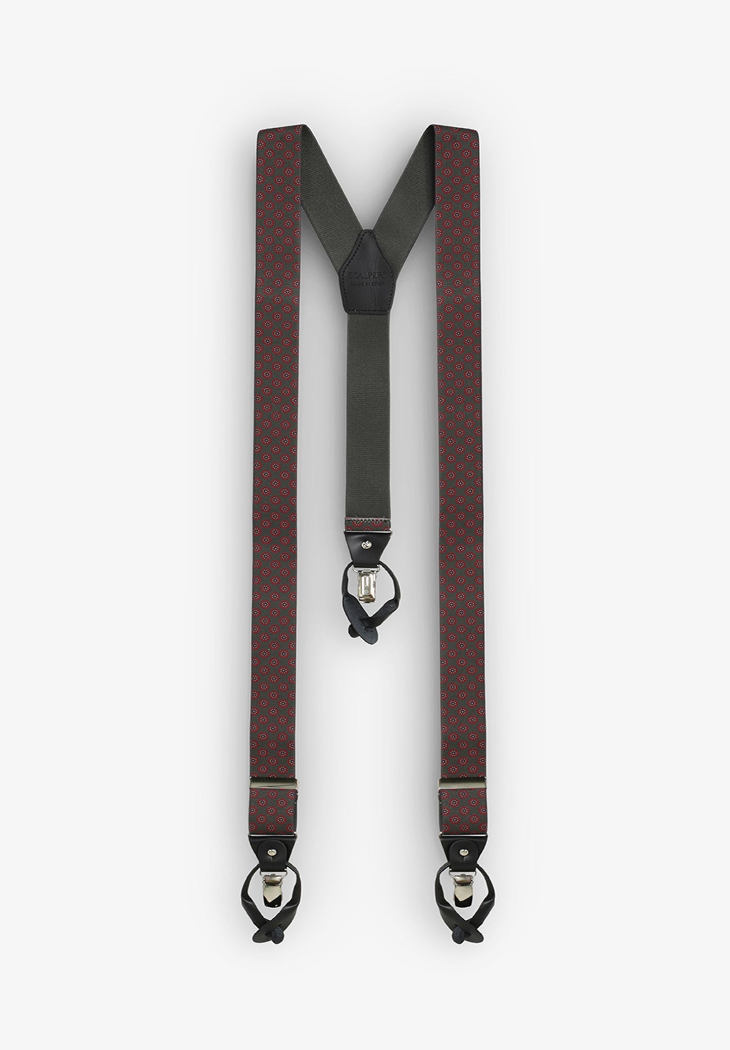 CONTRAST ELASTICATED BRACES