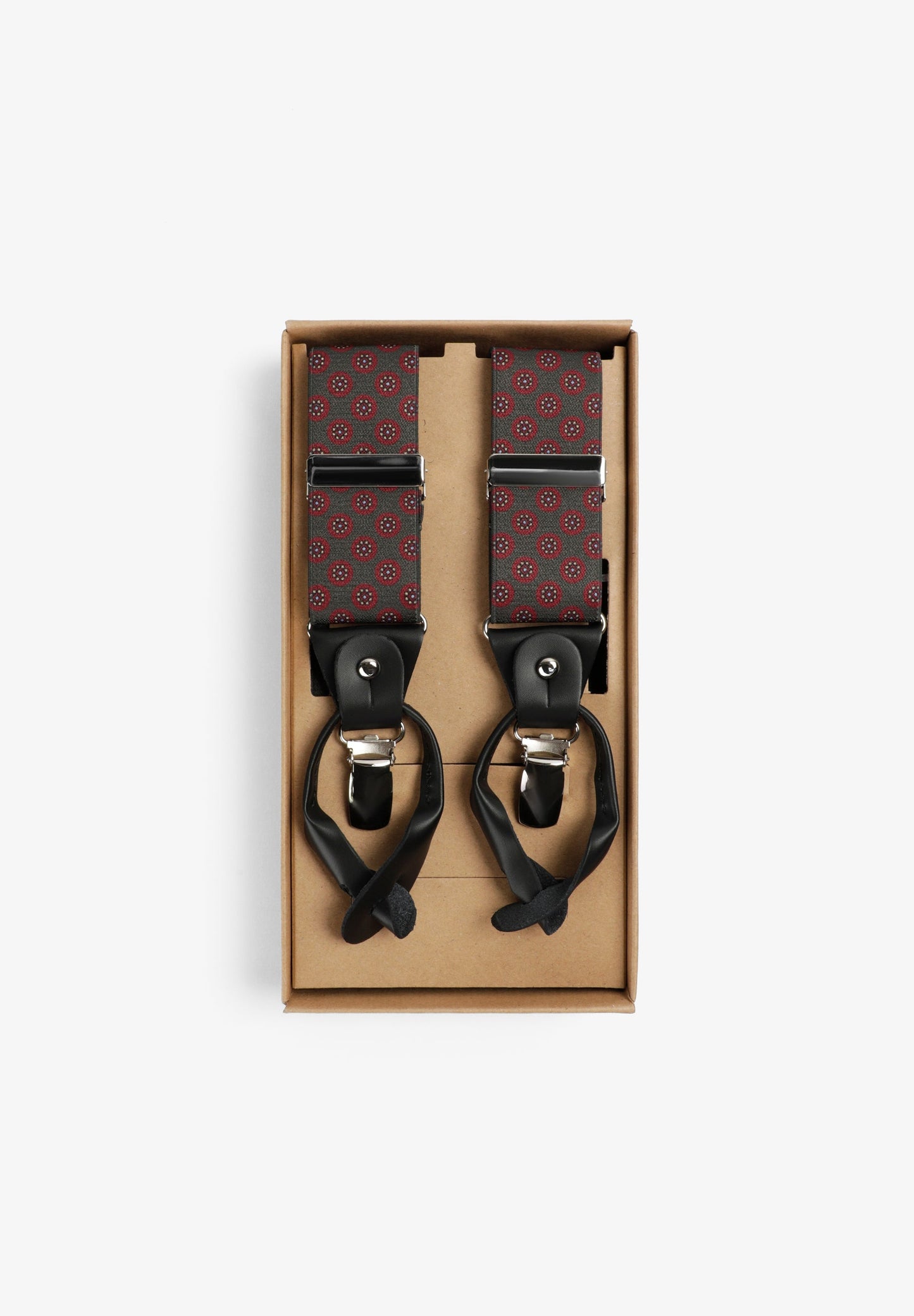 CONTRAST ELASTICATED BRACES