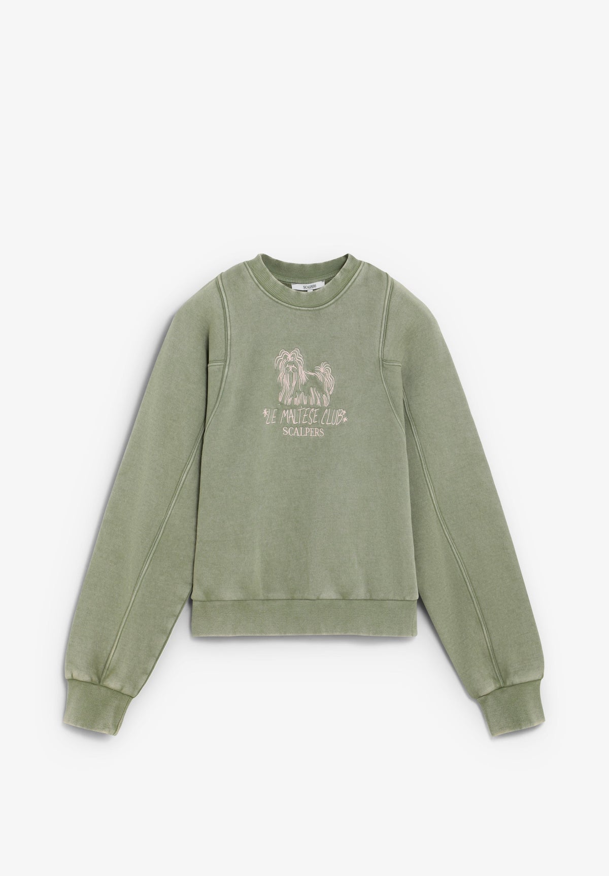 SWEATSHIRT WITH SEAM DETAILS