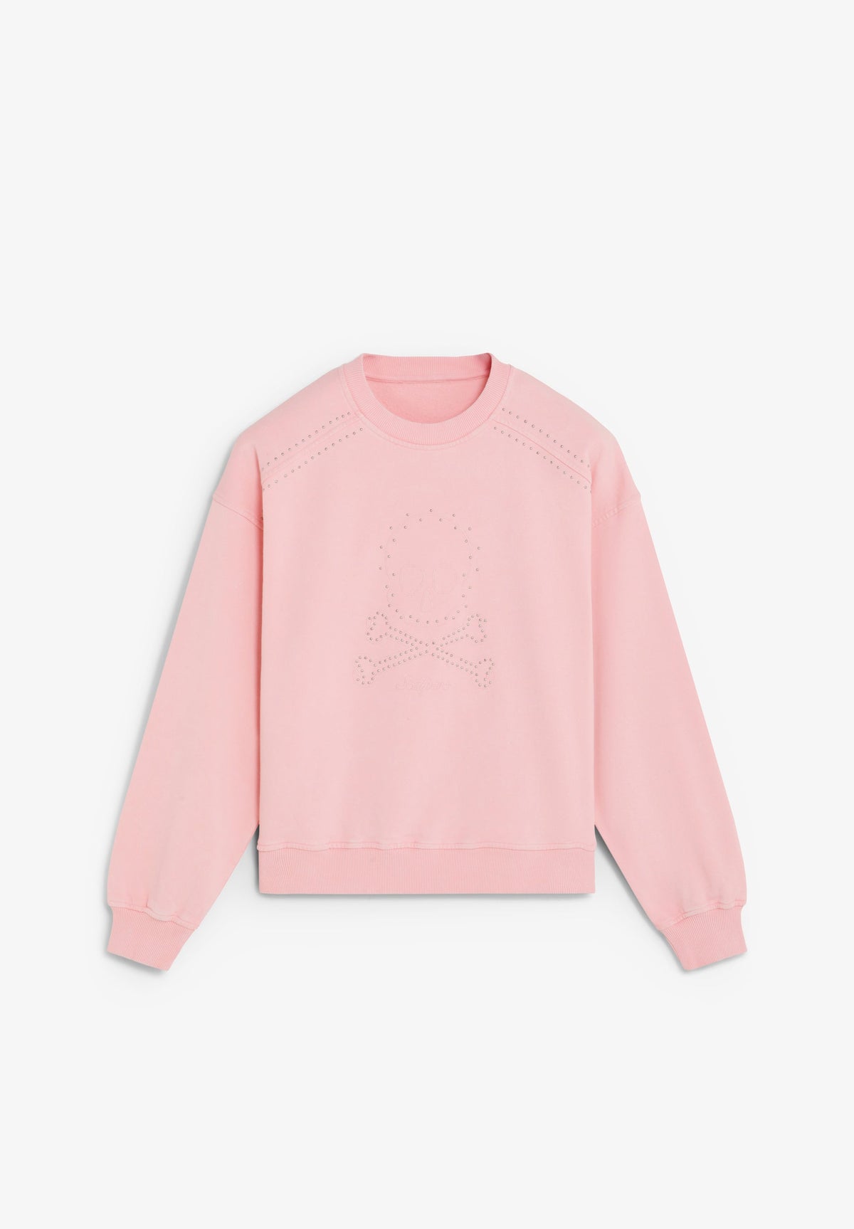 SWEATSHIRT WITH STUD DETAIL