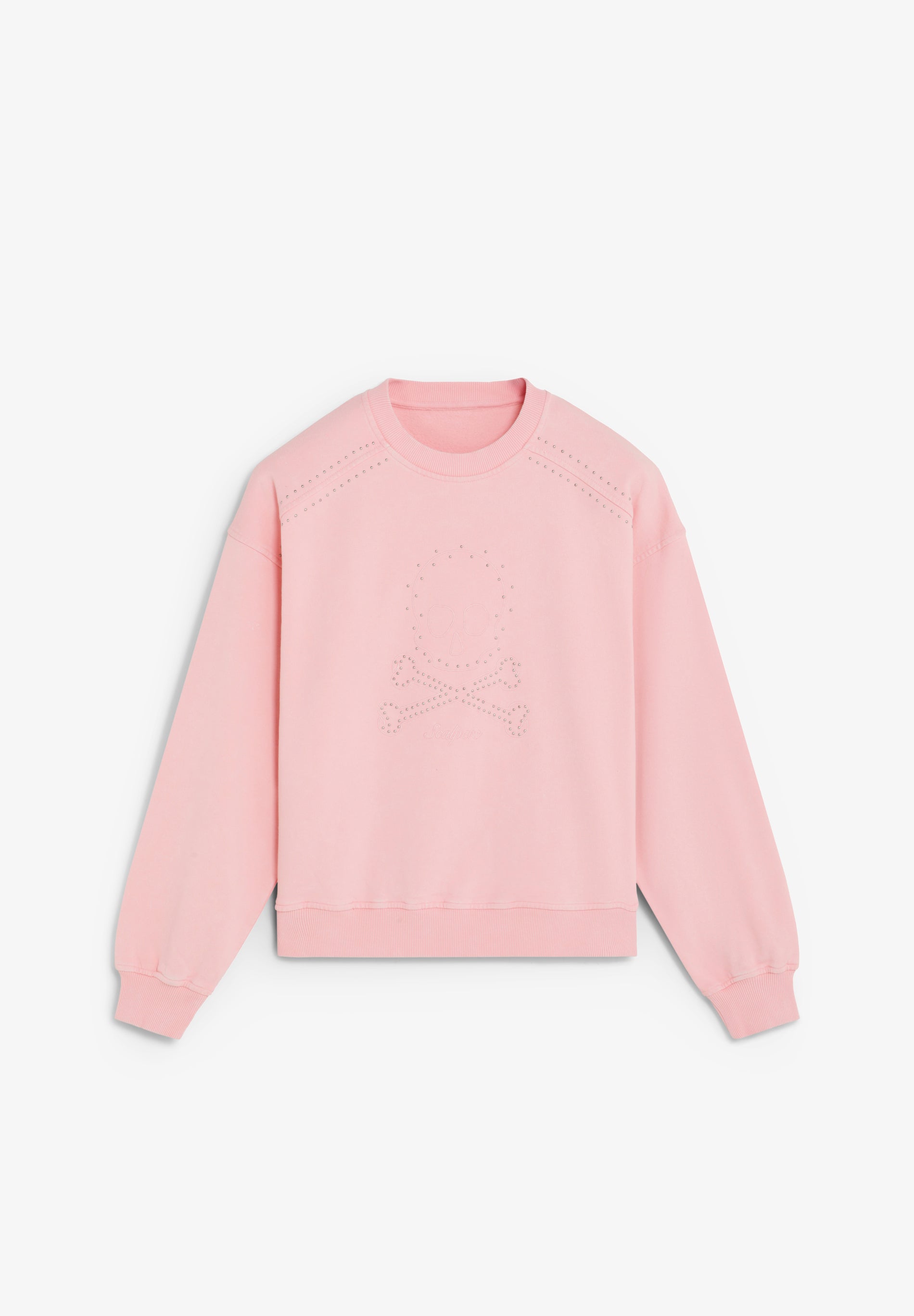 SWEATSHIRT WITH STUD DETAIL