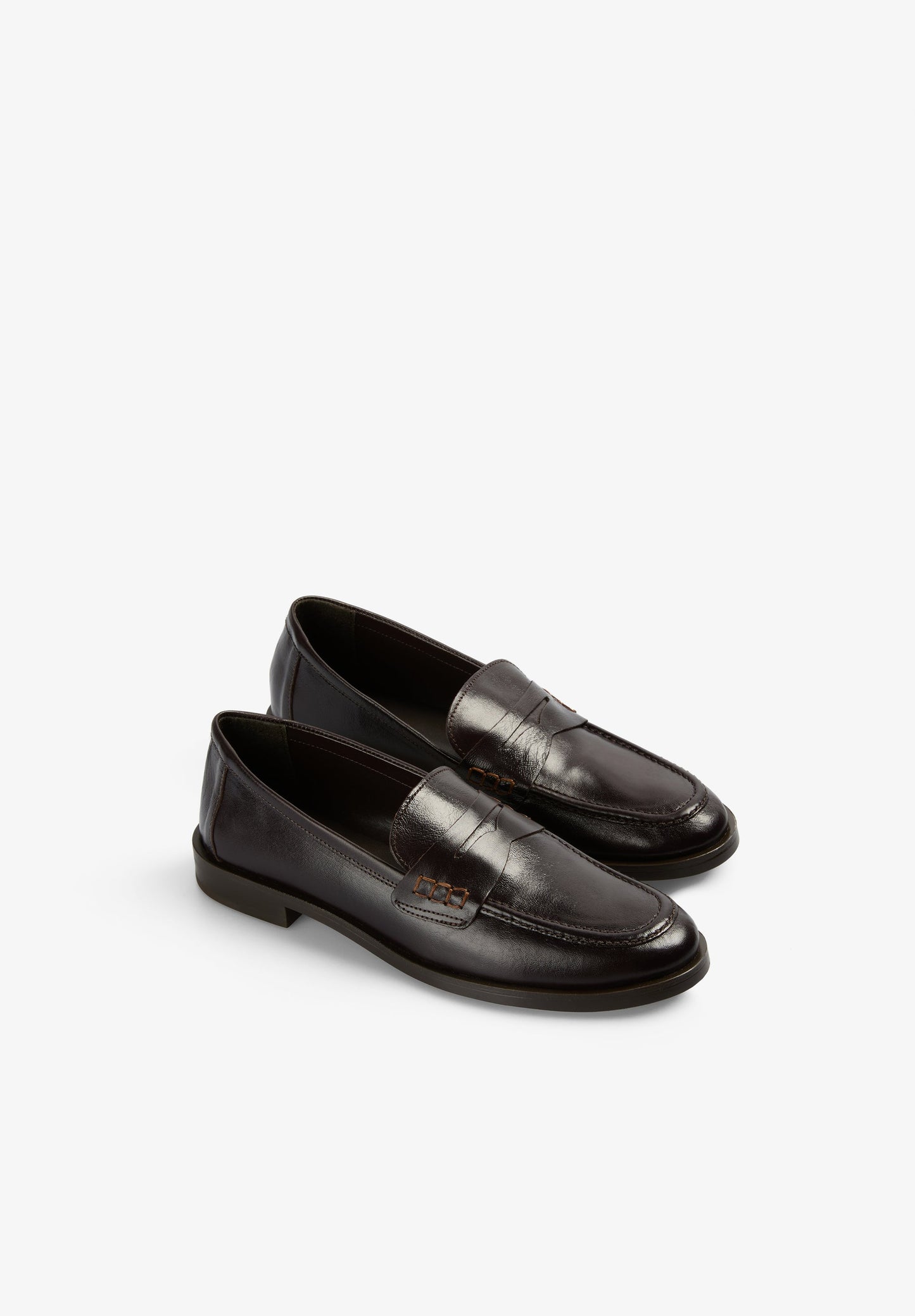 SCPATENT LOAFERS SHOES