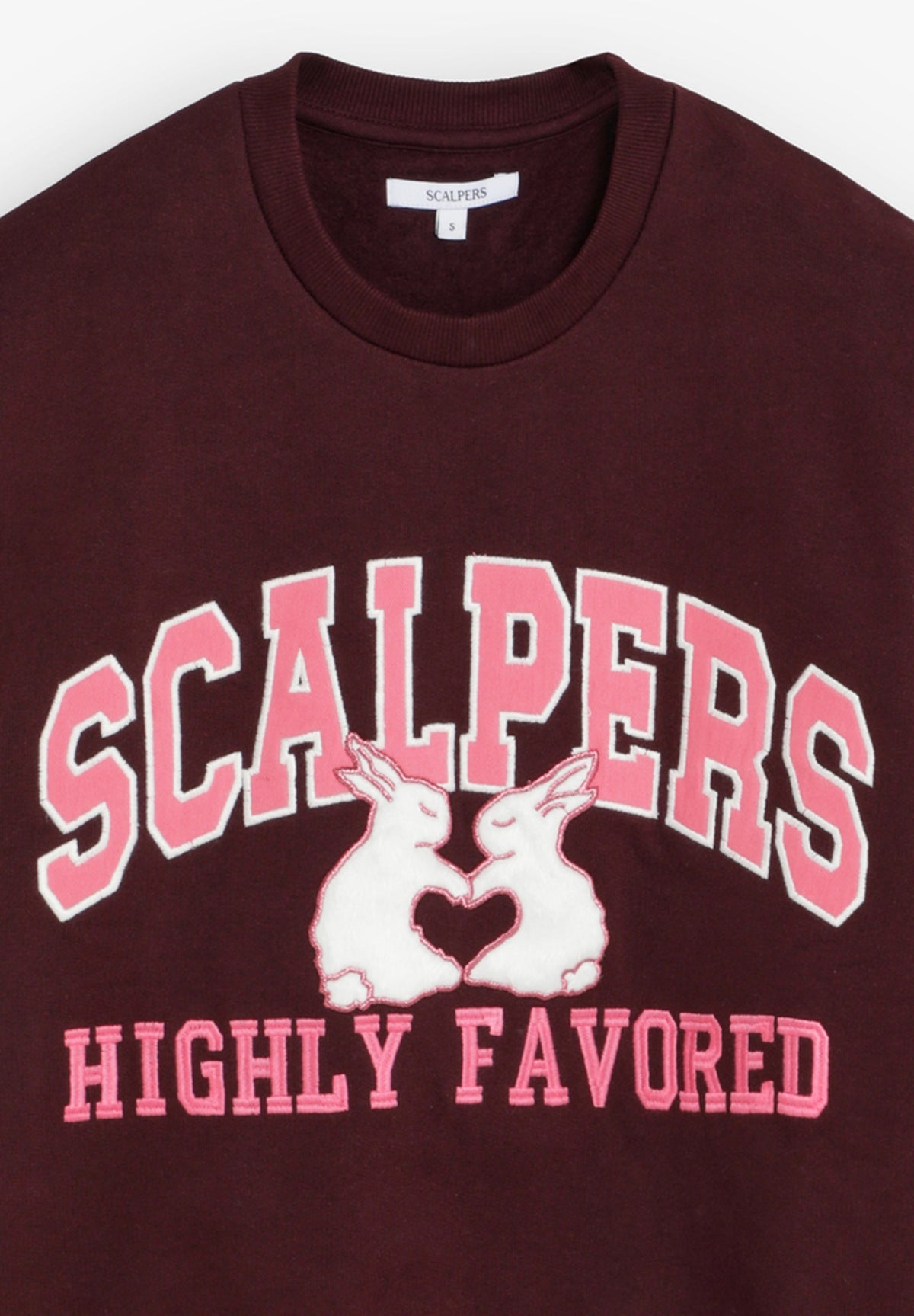 SWEATSHIRT WITH FRONT EMBROIDERY
