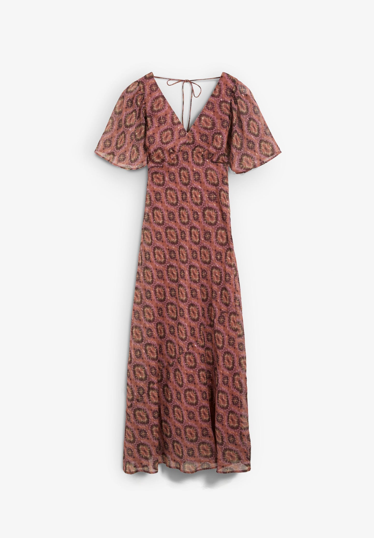 FLOWING PRINTED DRESS