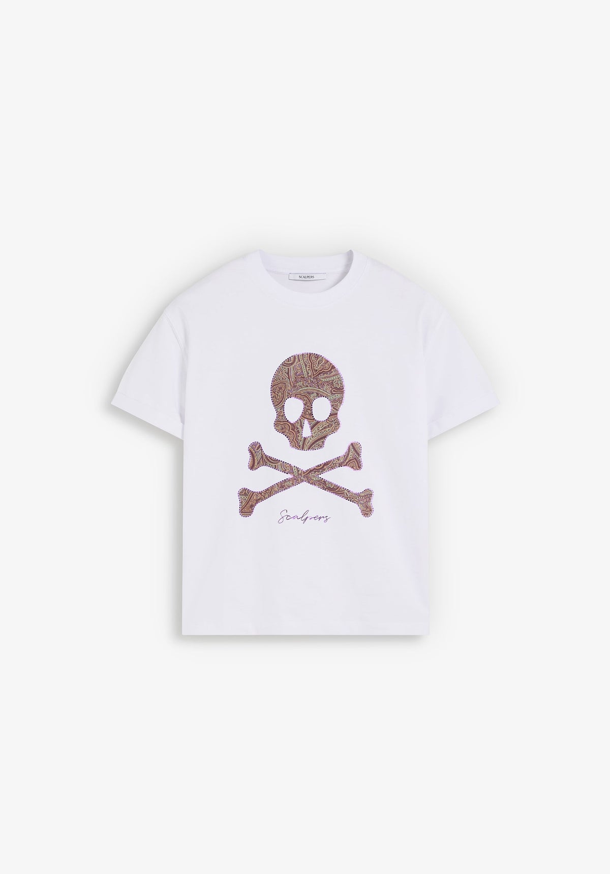 PAISLEY SKULL T-SHIRT