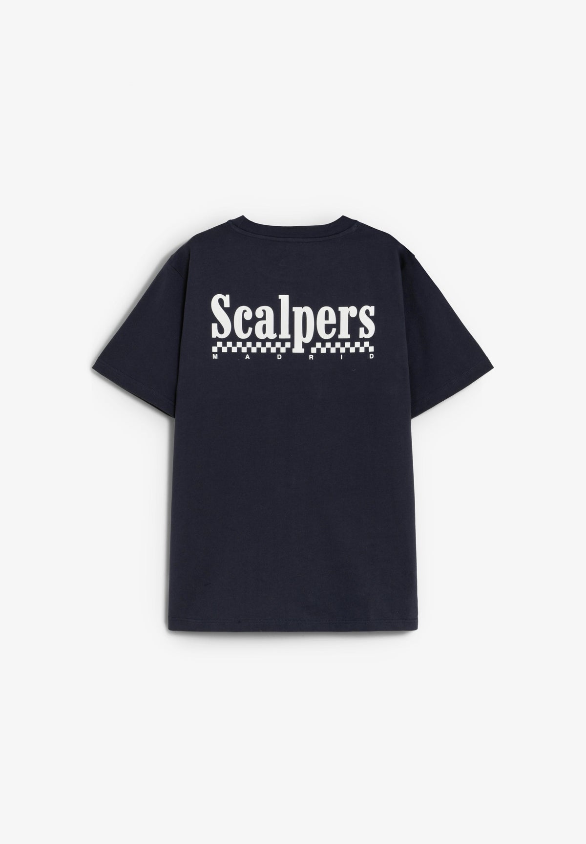 T-SHIRT WITH BACK LOGO PRINT