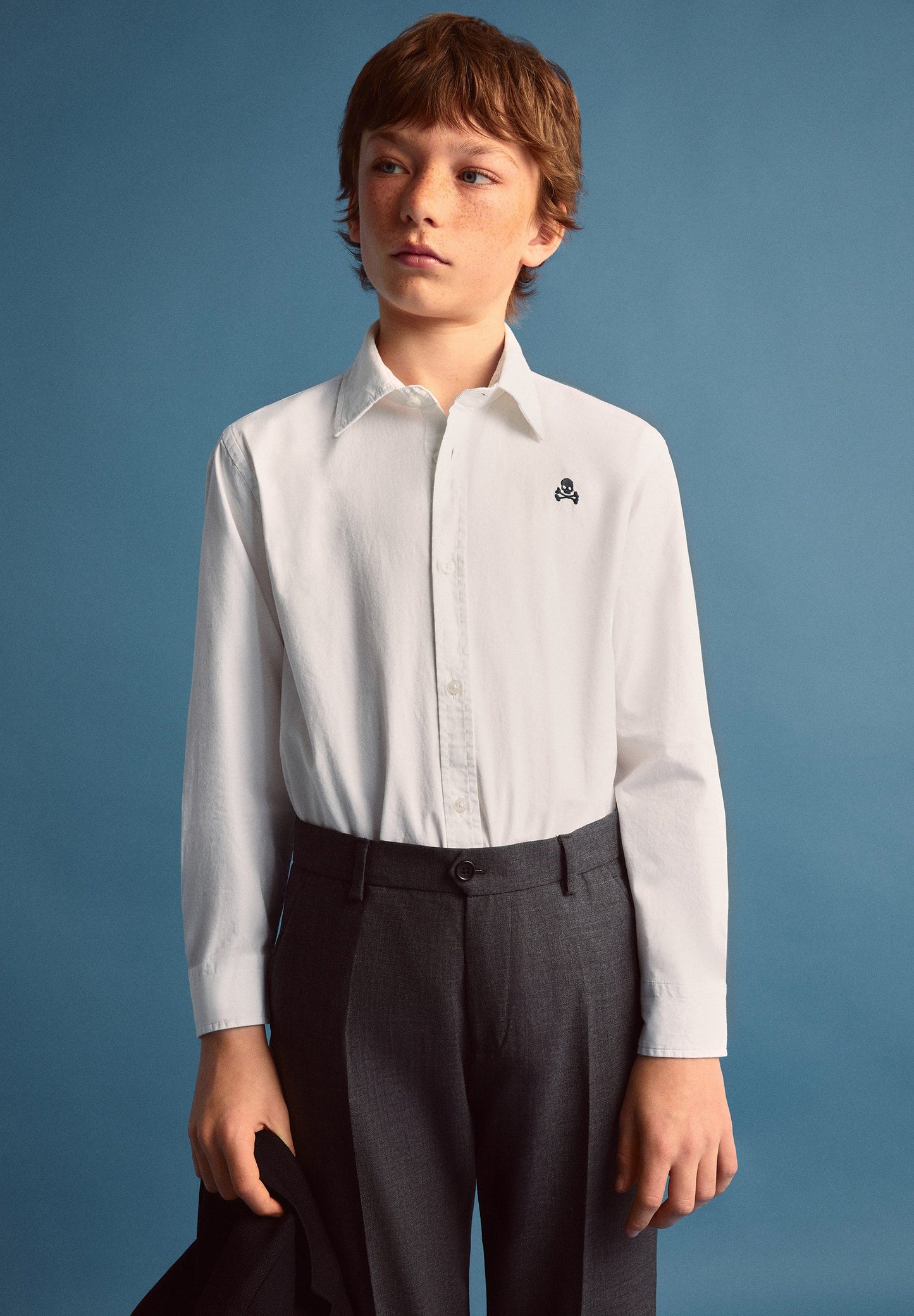 OXFORD SHIRT WITH BUTTON-DOWN COLLAR