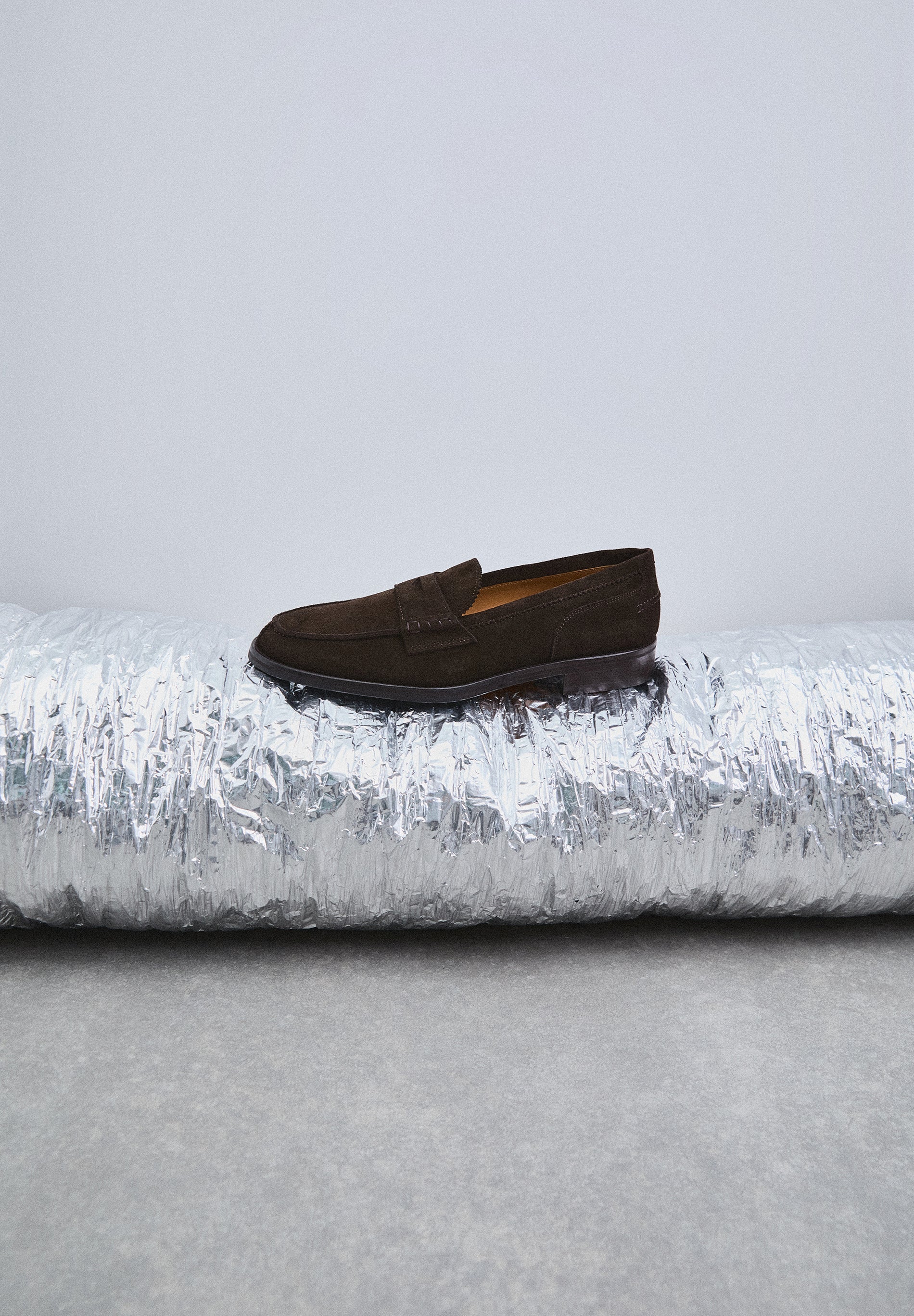 SCLONDON SUEDE LOAFER SHOES