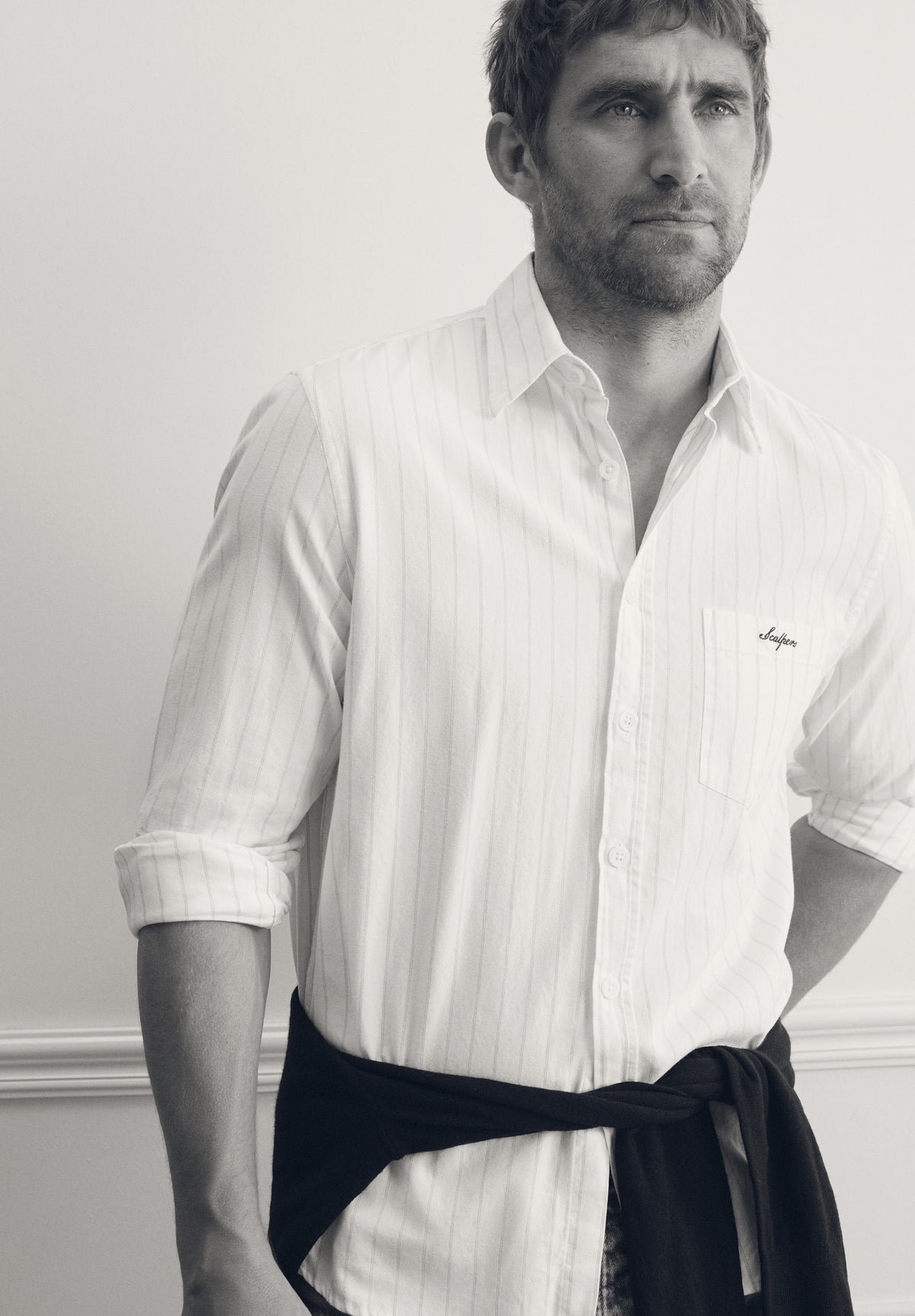 OXFORD SHIRT WITH LOGO ON THE POCKET