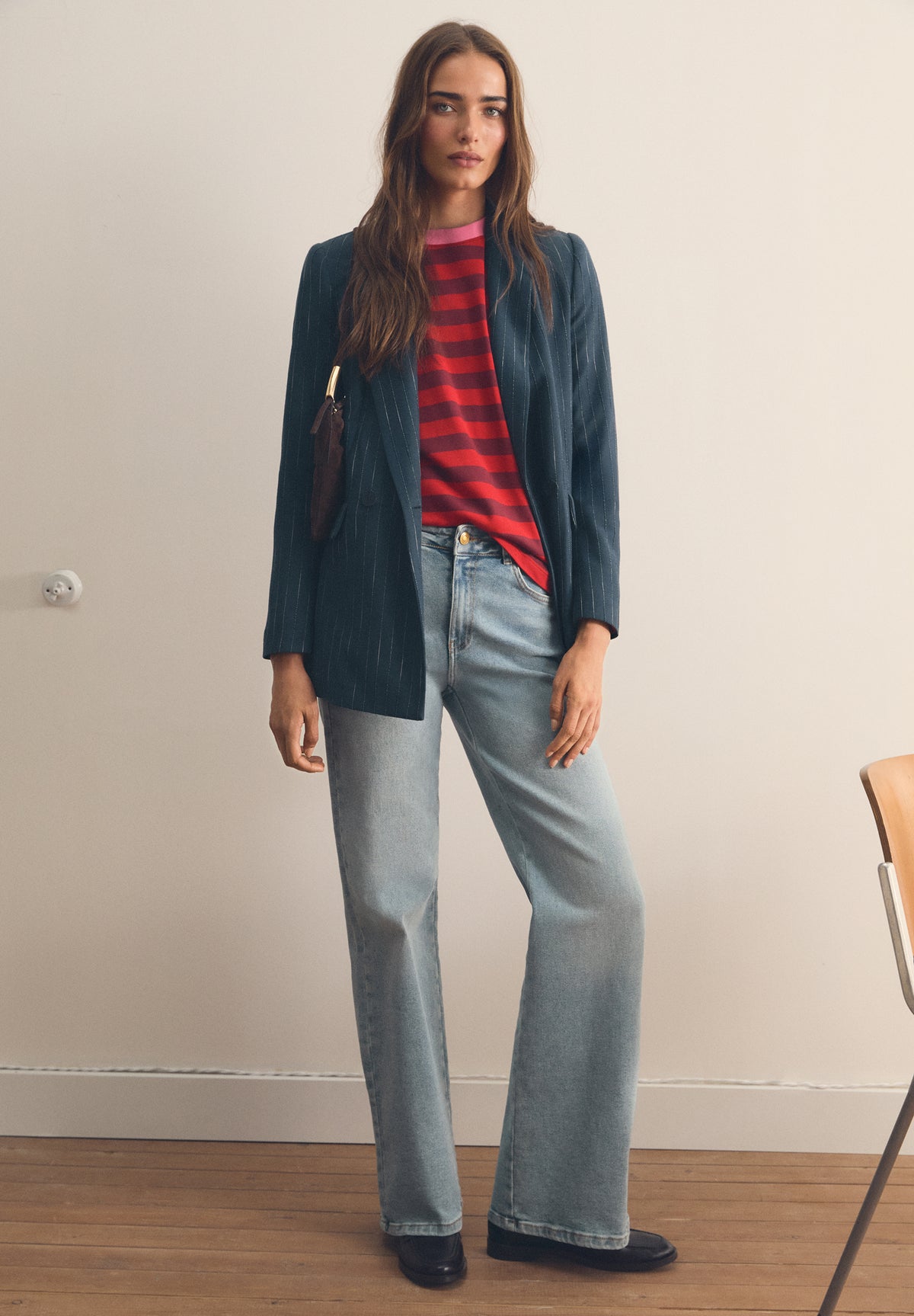 LUREX STRIPED BLAZER