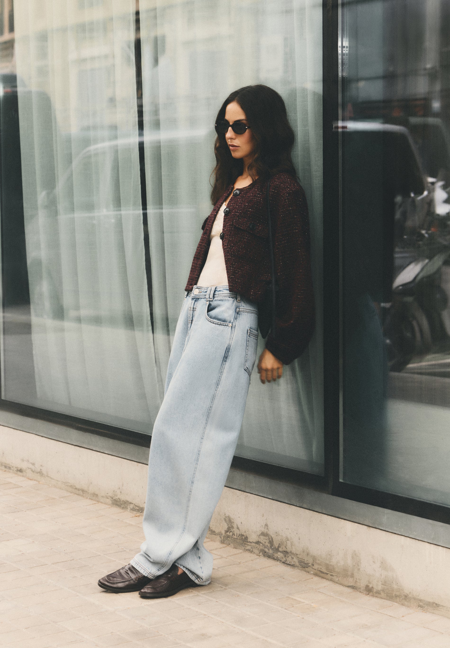 BALLOON CUT JEANS