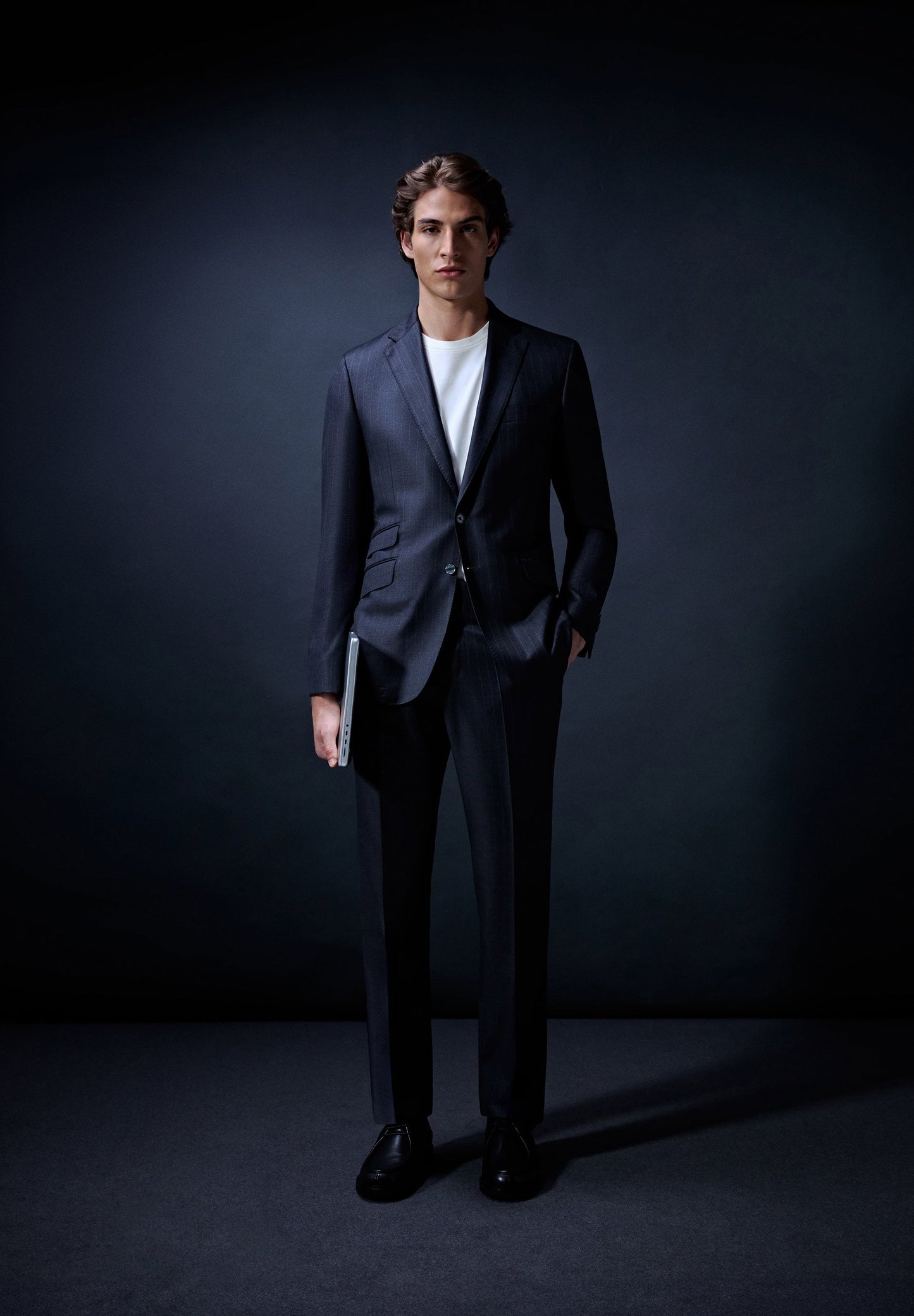 PINSTRIPE GREY SUIT