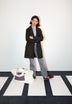 CHECK CLOTH COAT