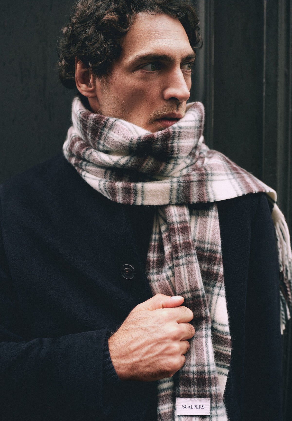TARTAN WOOL SCARF