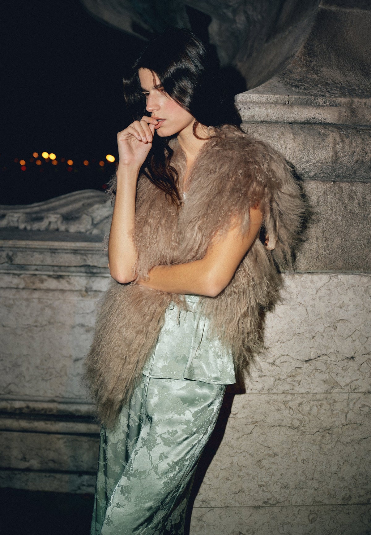 FUR GILET