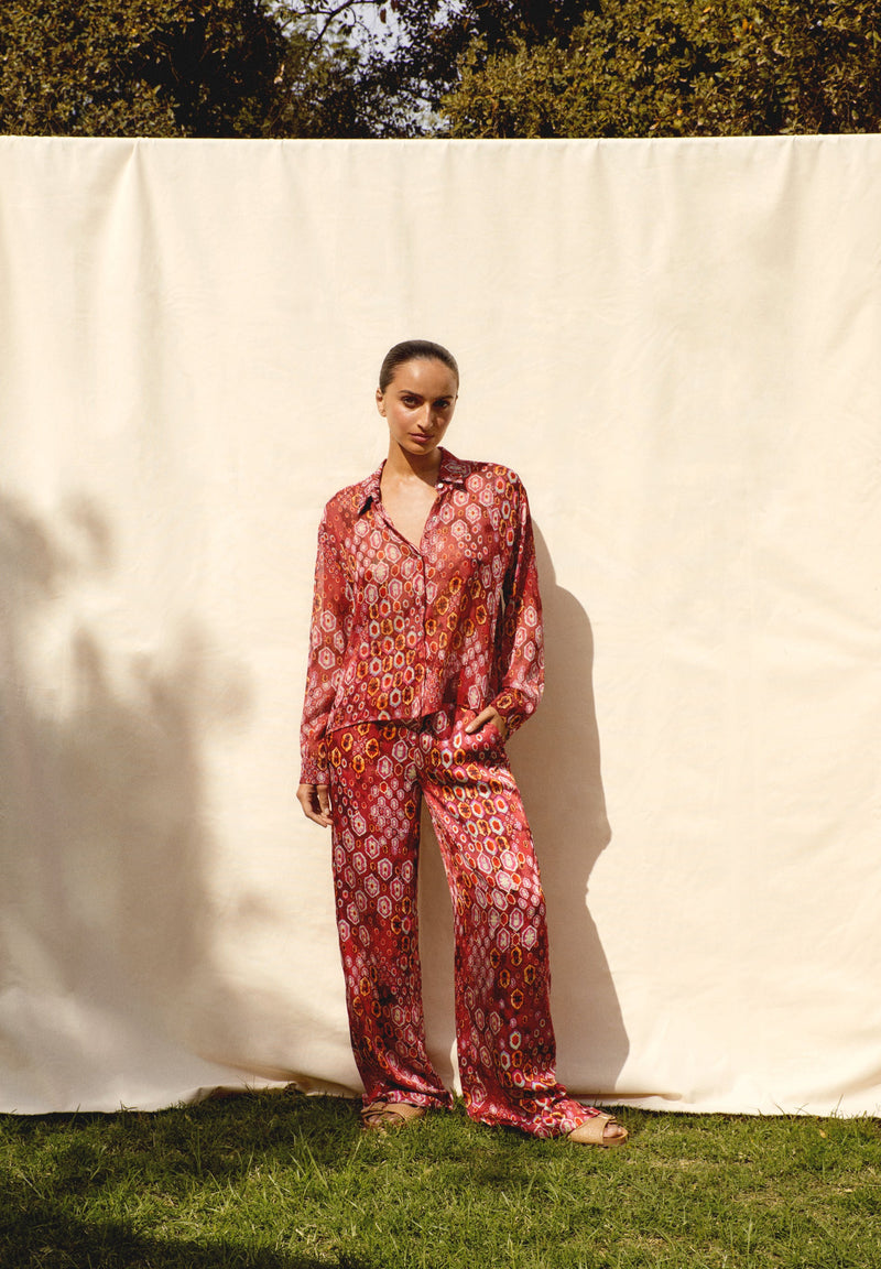 FLOWING ETHNIC SHIRT