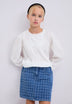 SCLASER DENIM SKIRT GIRLS