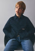 NAVY JACKET WITH POCKET