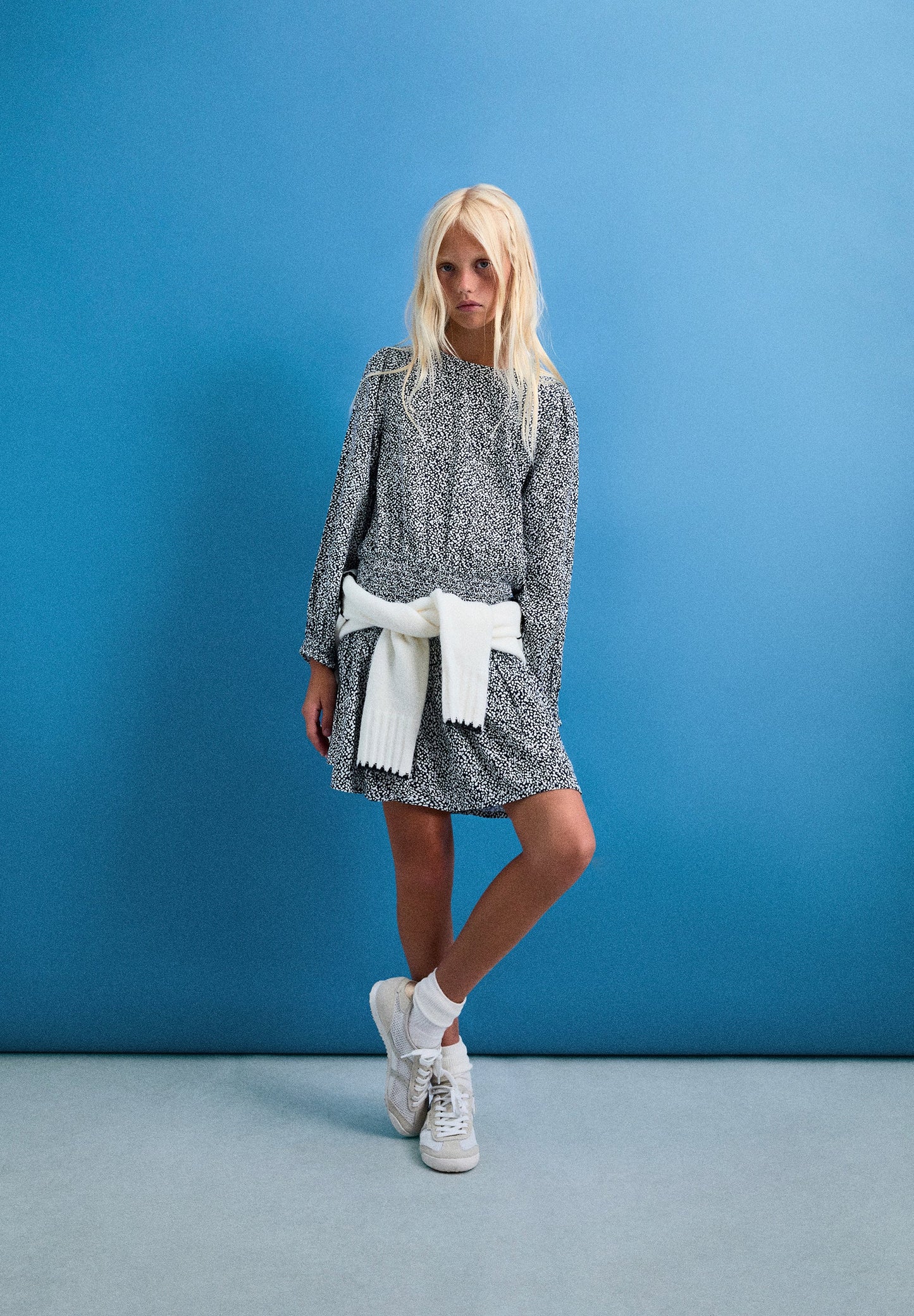 MINI DRESS WITH PRINT