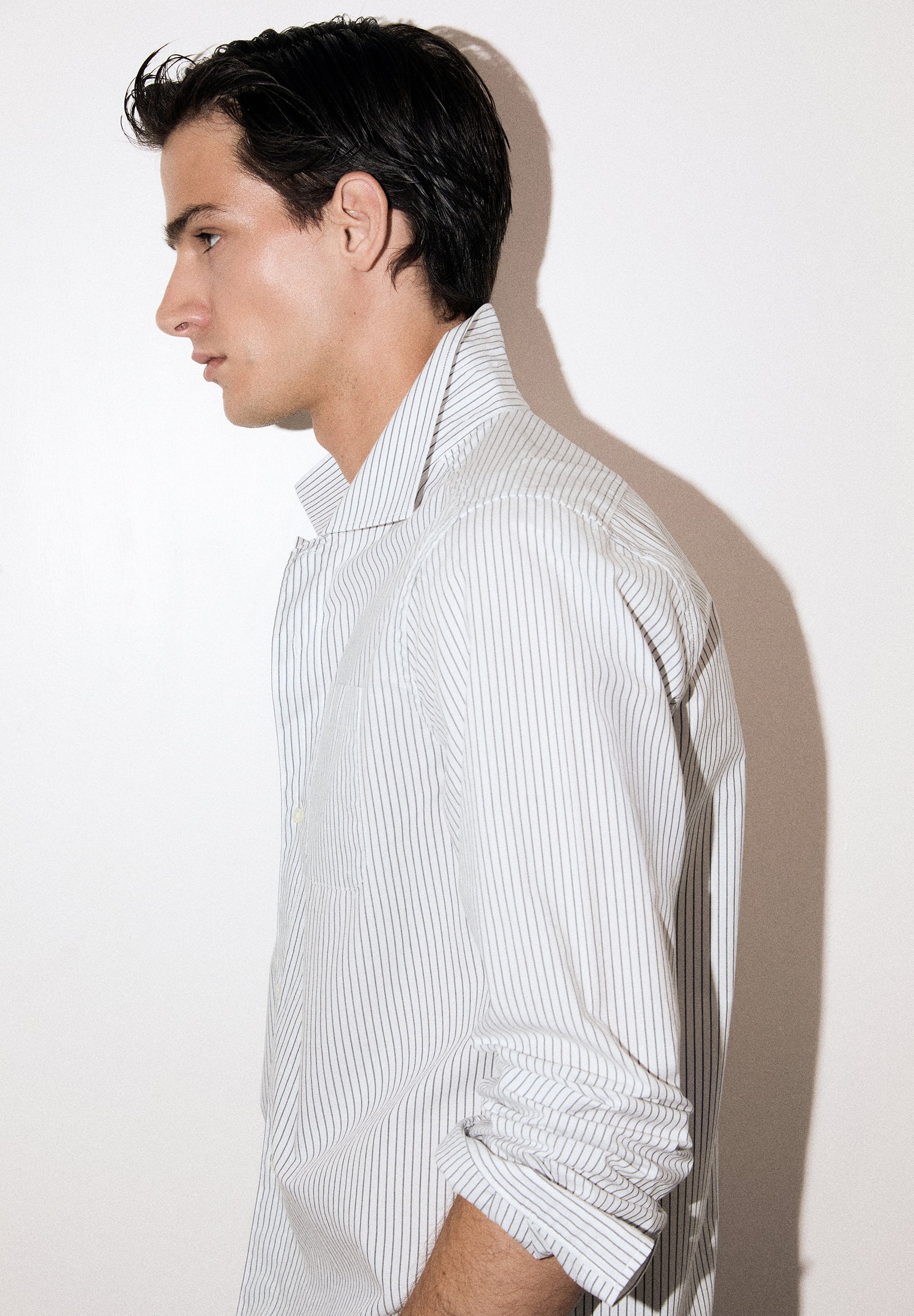 REGULAR FIT STRIPED SHIRT