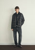 CHECK WAXED JACKET
