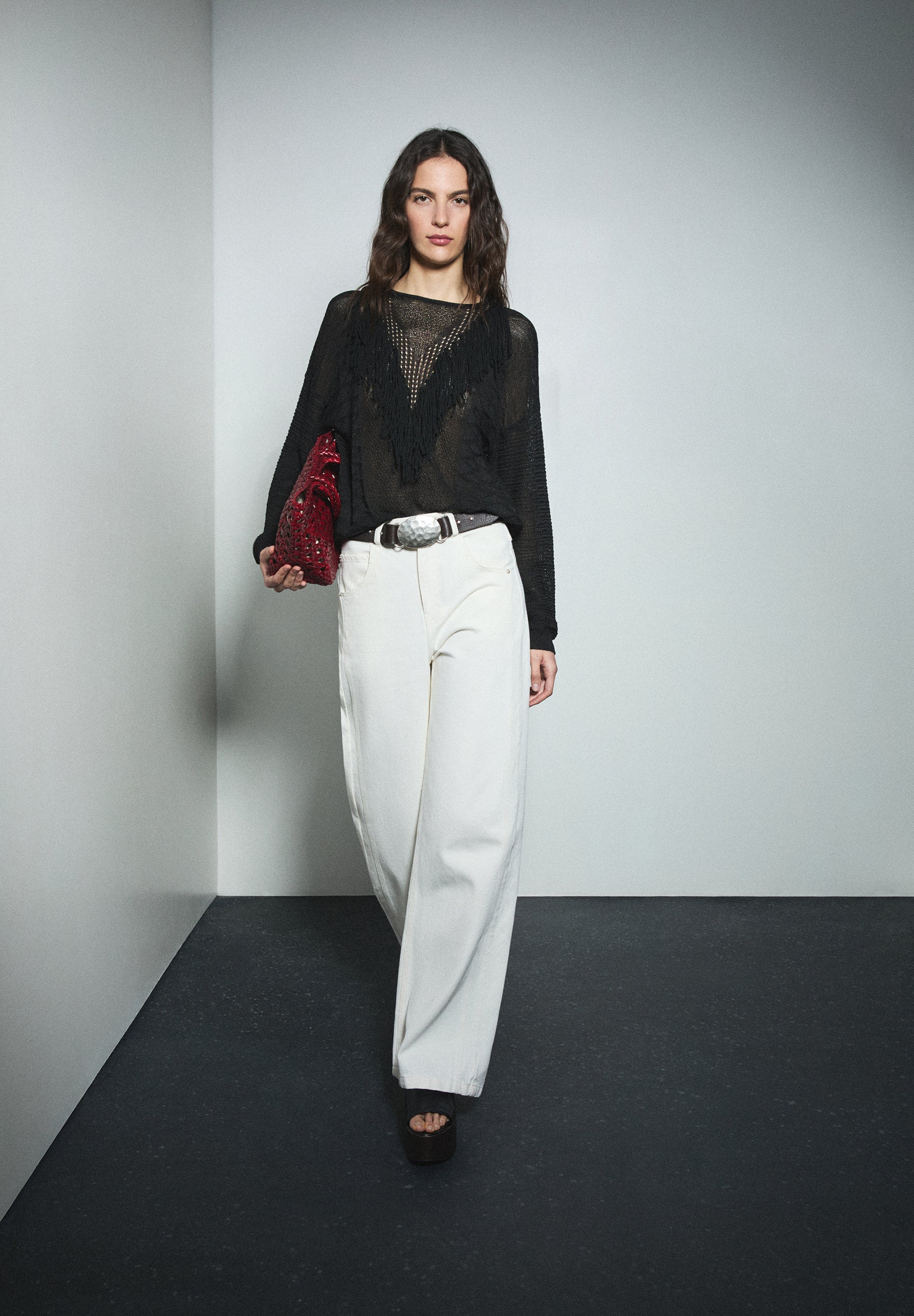 SCCONTRAST DENIM PANT