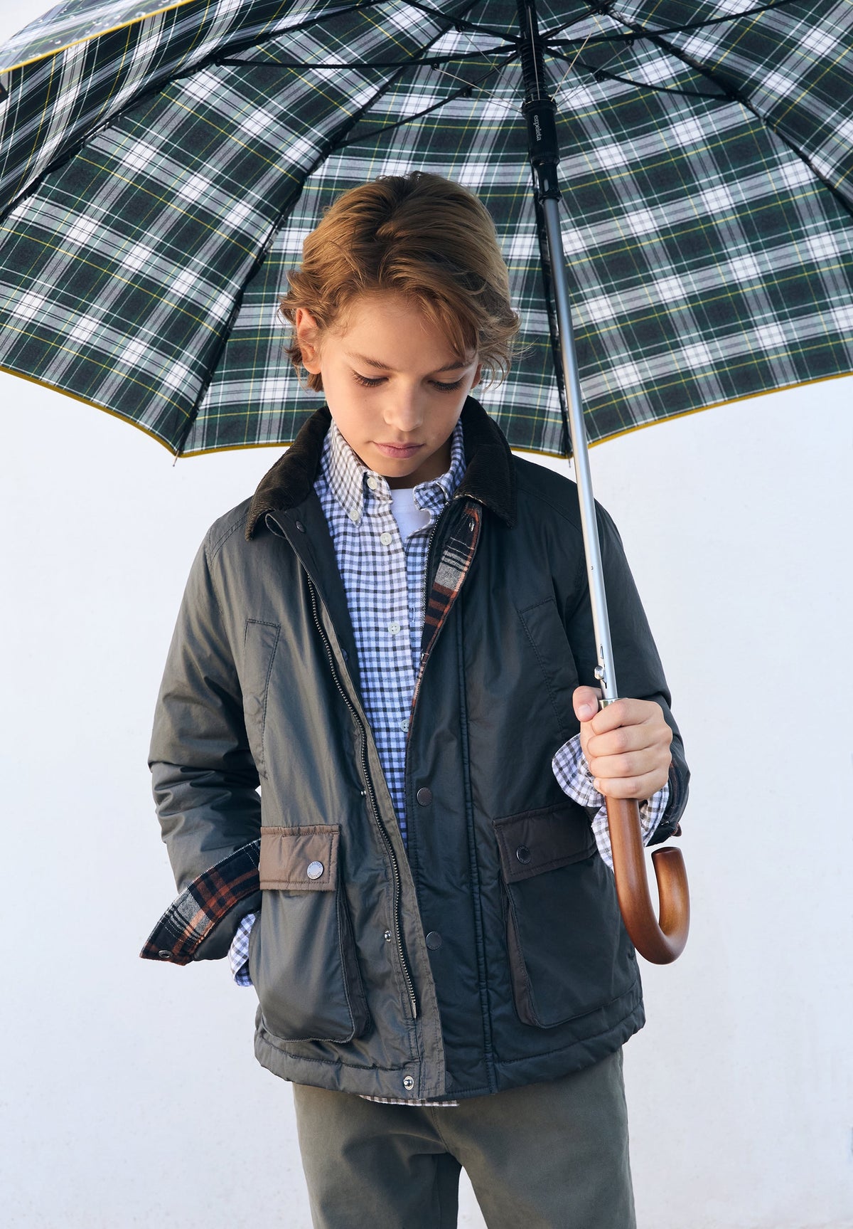 WAXED MULTI-POCKET JACKET